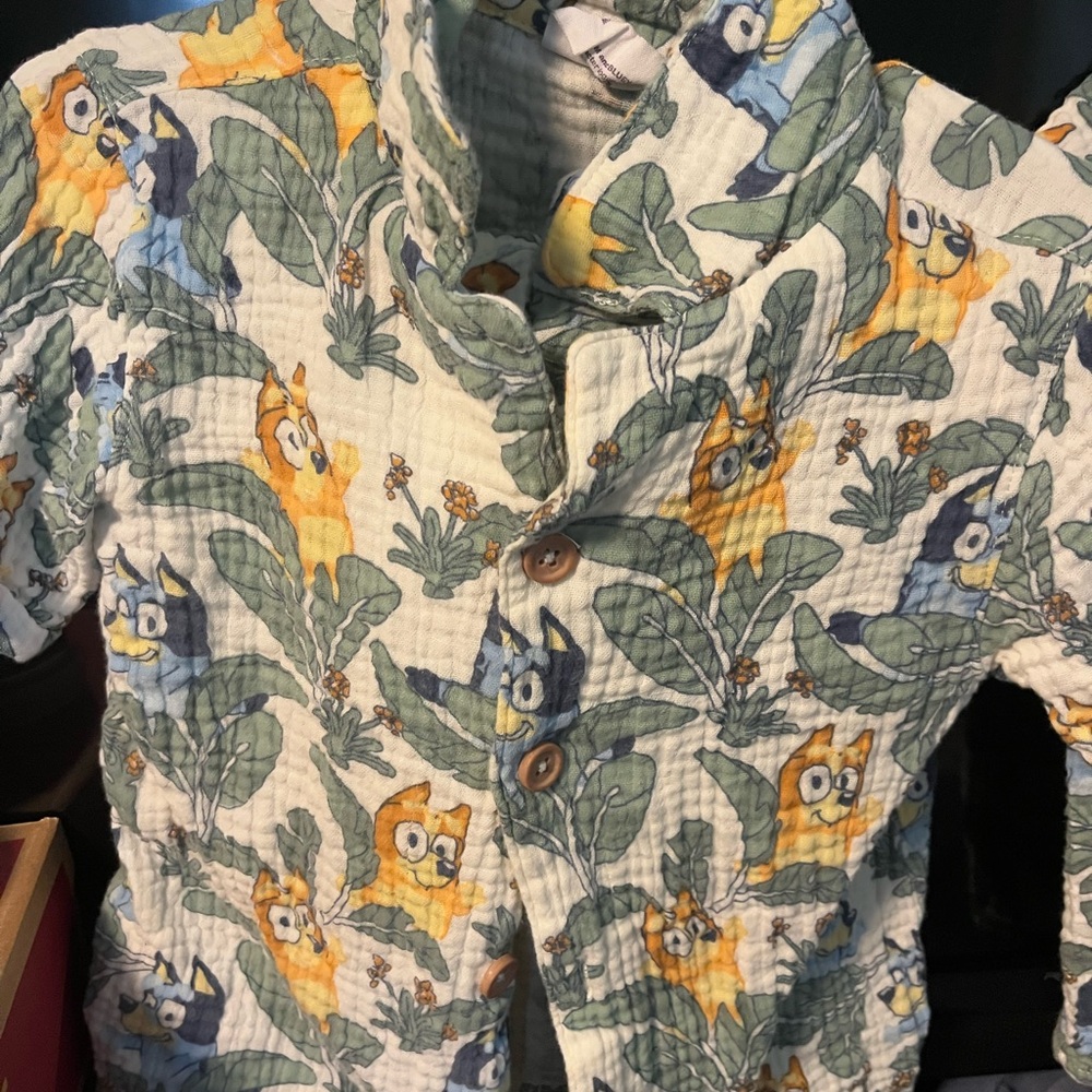 Owl Print Baby Romper